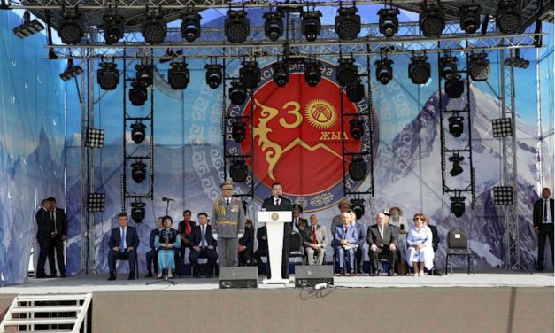President Sadyr Zhaparov congratulates Kyrgyzstanis on 30th anniversary of independence
