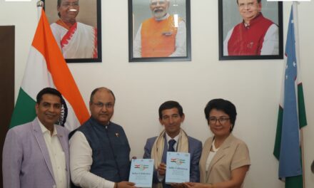Meeting delegation from the Journalism and mass Communication
